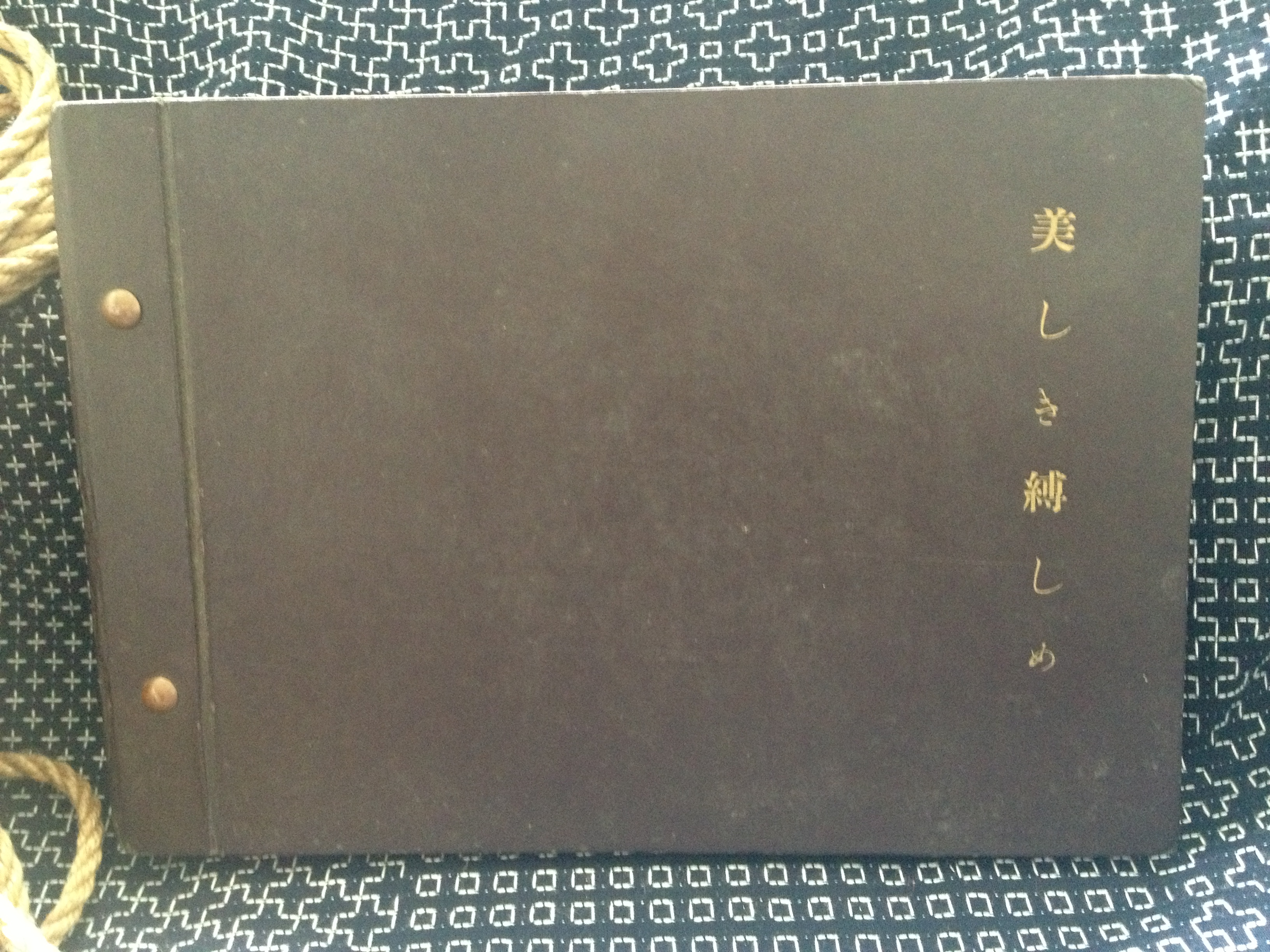 Cover of Beautifully Bound (1953), the first black album
